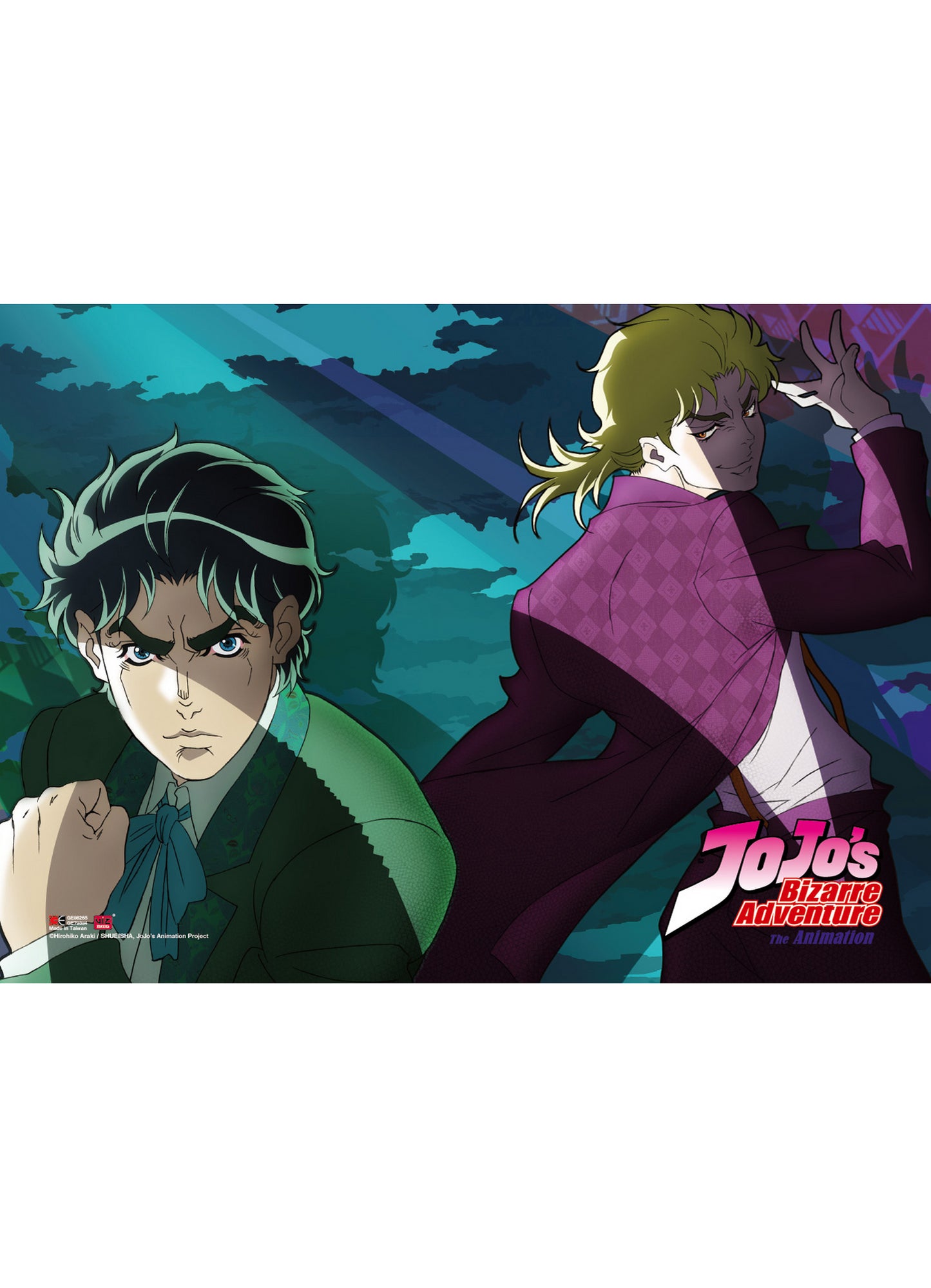Jojos Bizarre Adventure - Key Art 3 Fabric Poster