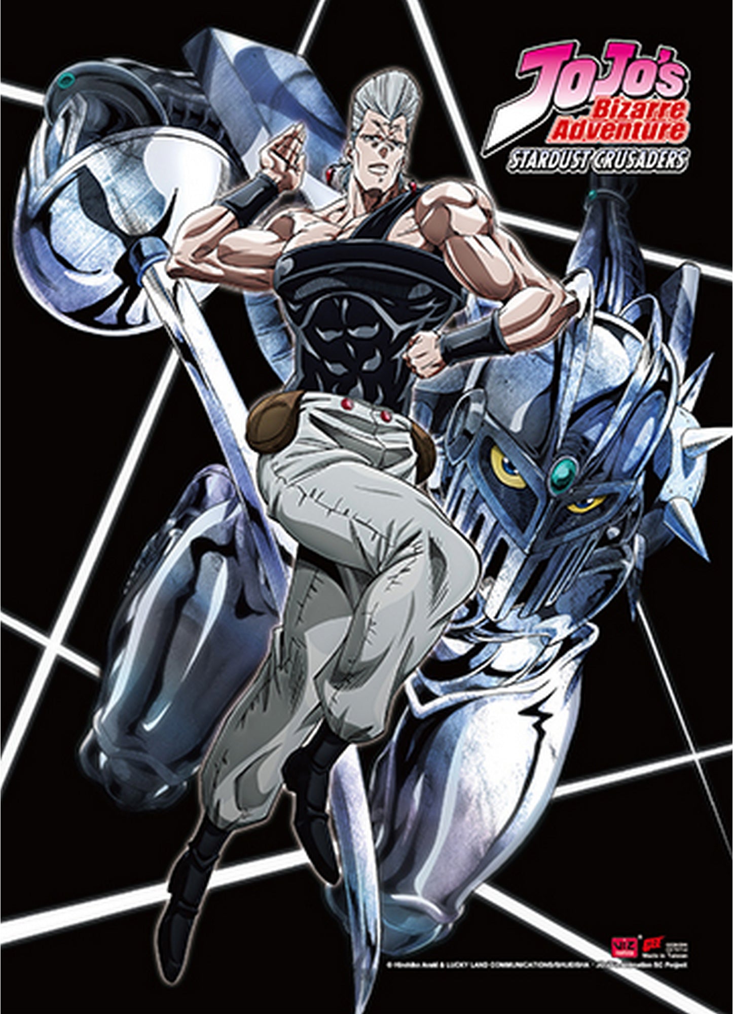 Jojos Bizarre Adventure - Jean Pierre Polnareff Fabric Poster