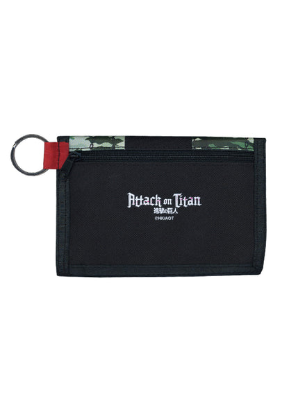 Attack On Titan - Group SD Camo Wallet