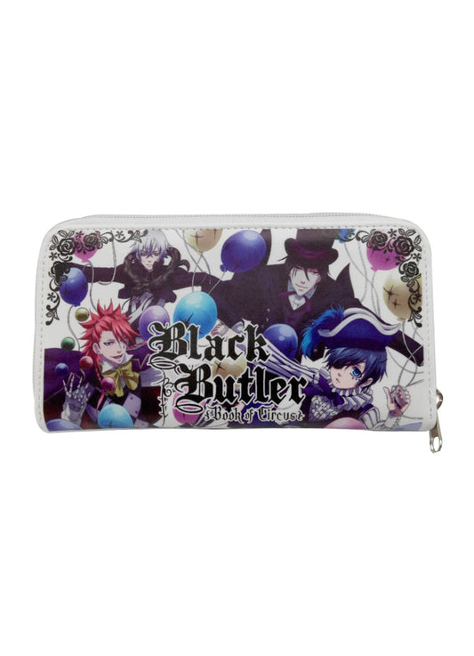 Black Butler Book Of Circus - Group With Balloon Wallet