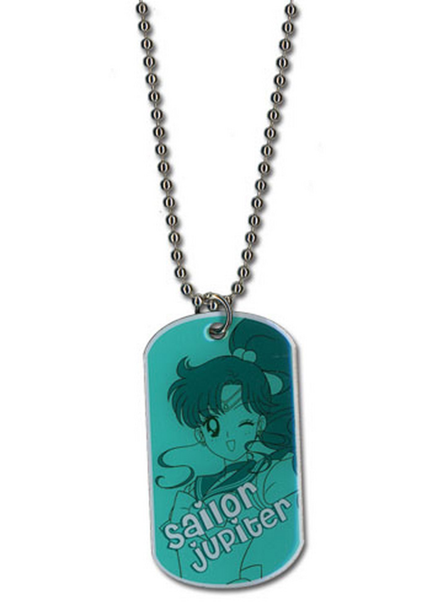 Sailor Moon - Sailor Jupiter Dog Tag Necklace