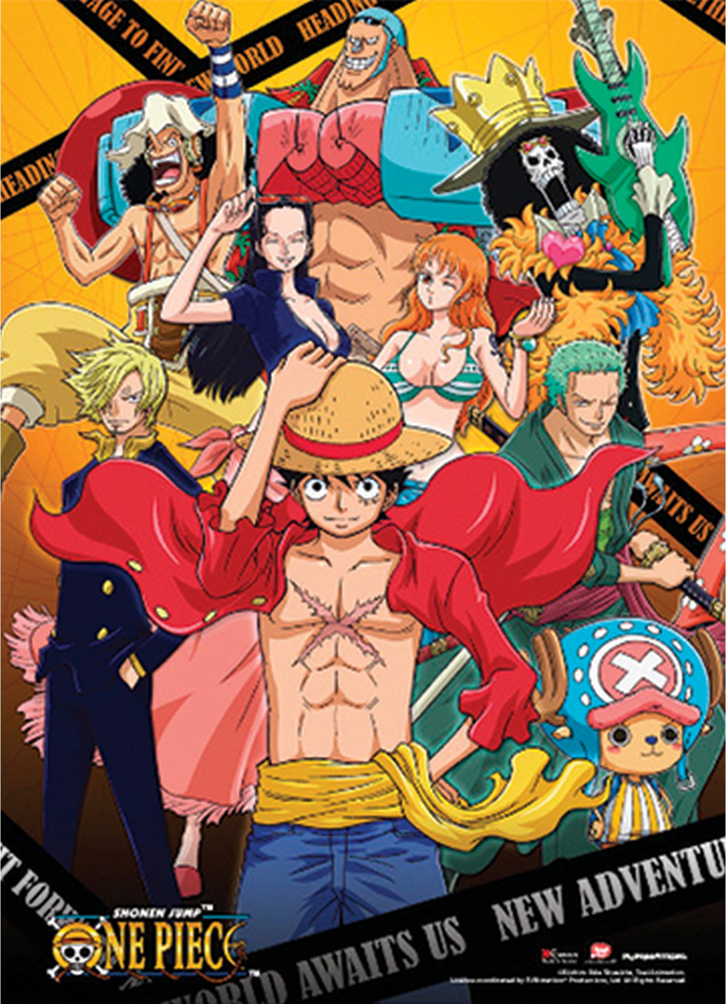 One Piece - New World Special Edition Wall Scroll 31"W x 43"H