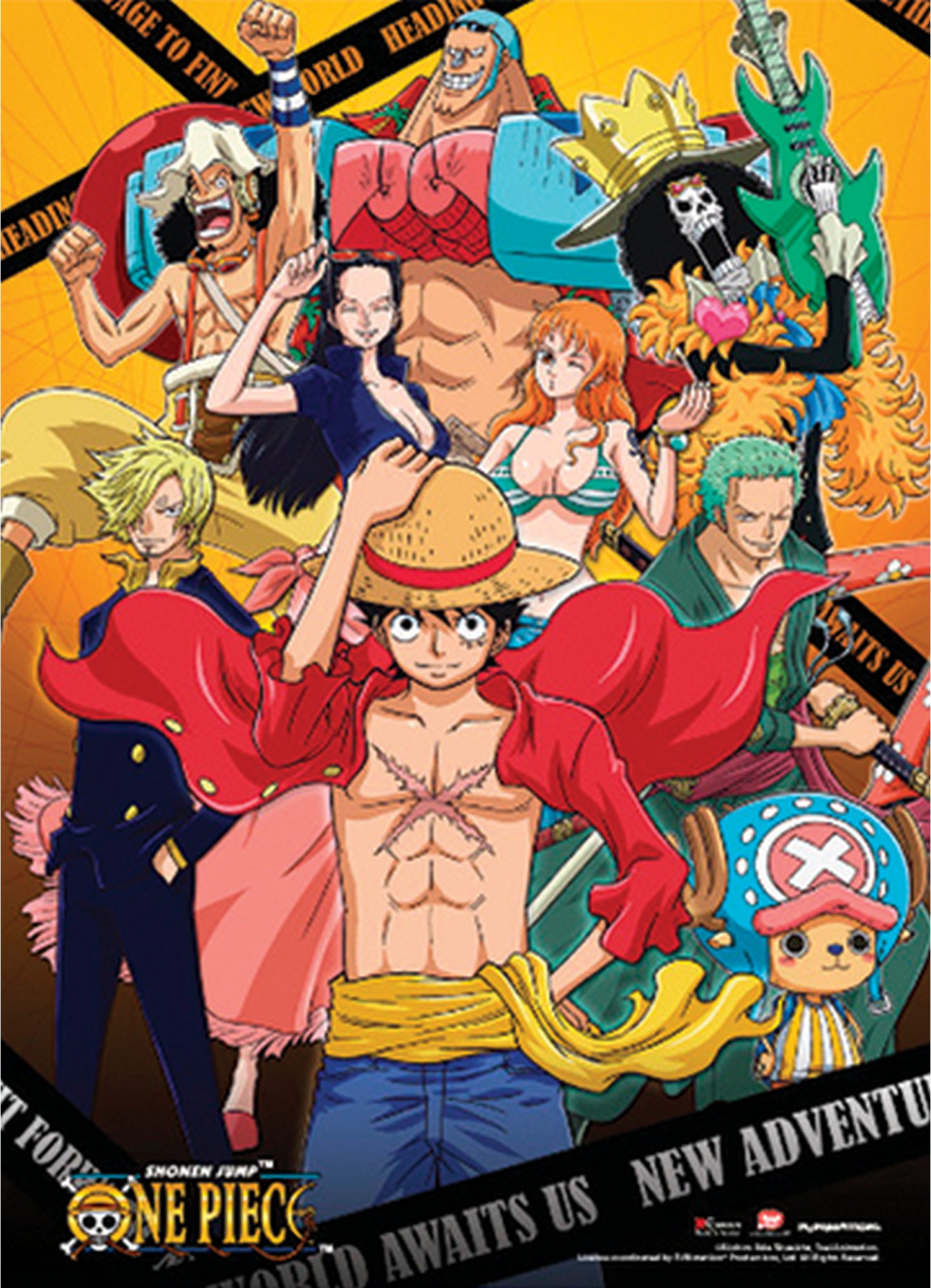 One Piece - New World Special Edition Wall Scroll 31"W x 43"H