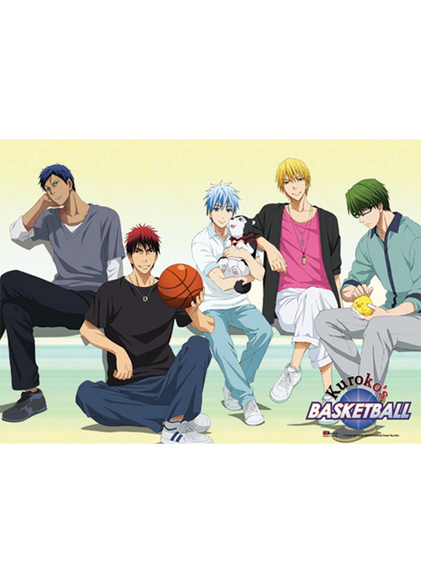 Kuroko's Basketball - Casual Special Edition Wall Scroll 31"W x 43"H