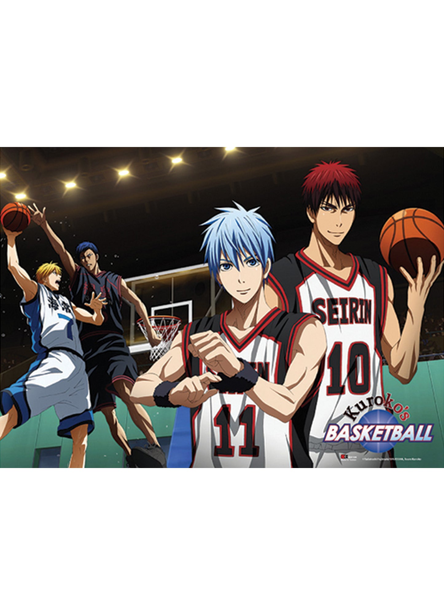 Kuroko's Basketball - Court Special Edition Wall Scroll 31"W x 43"H