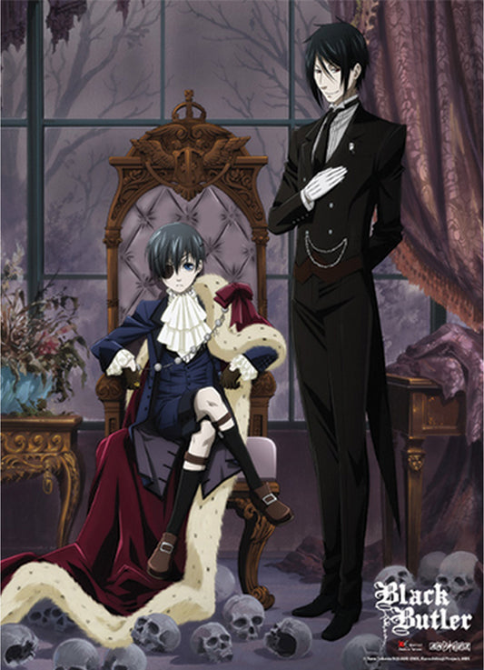 Black Butler - Key Visual Special Edition Wall Scroll 31"W x 43"H