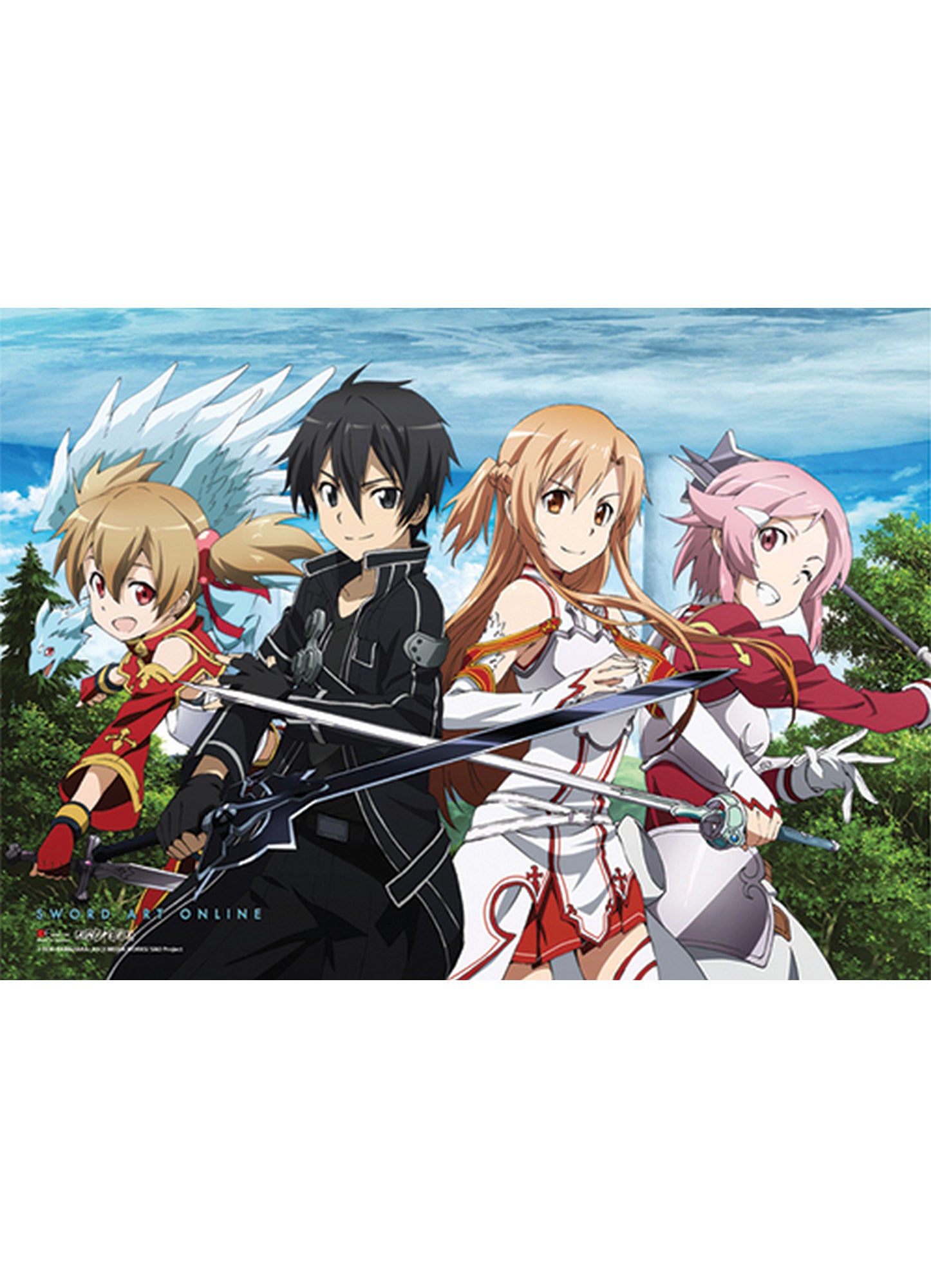 Sword Art Online - Main 4 Special Edition Wall Scroll 31"W x 43"H