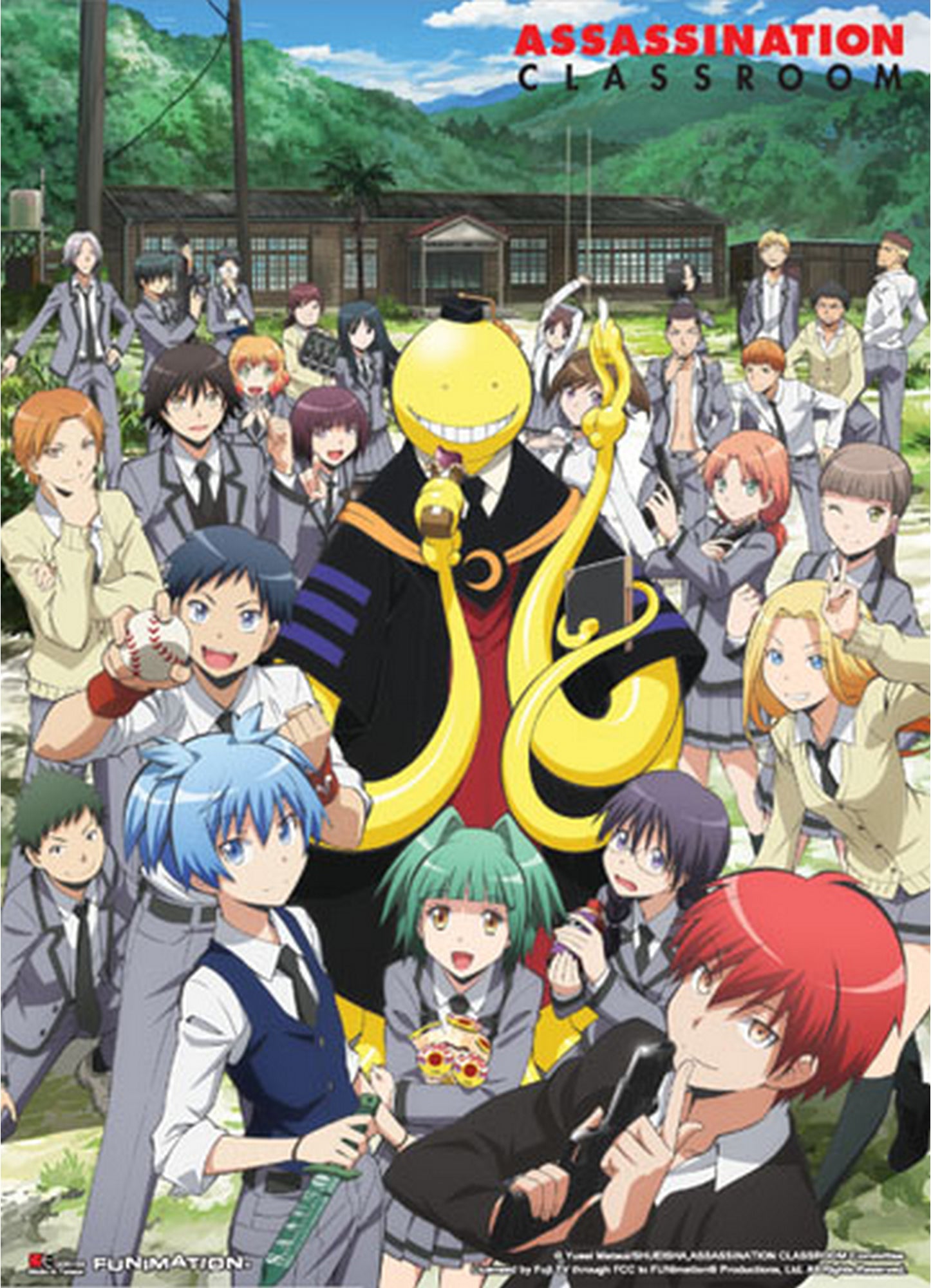 Assassination Classroom - Key Art 1 Special Edition Wall Scroll 18.5"W x 25.2"H