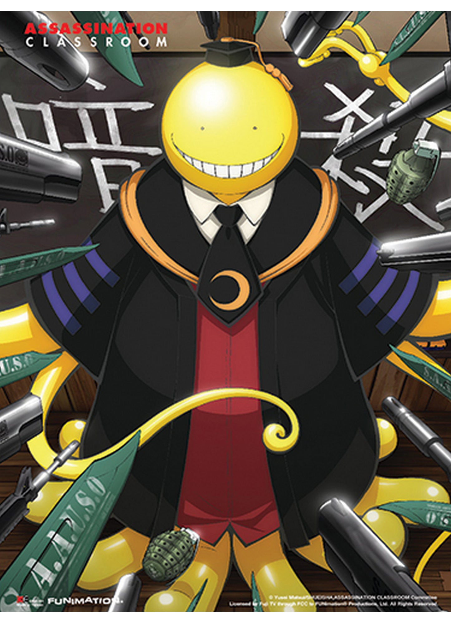Assassination Classroom - Key Art 1 Special Edition Wall Scroll 18.5"W x 25.2"H