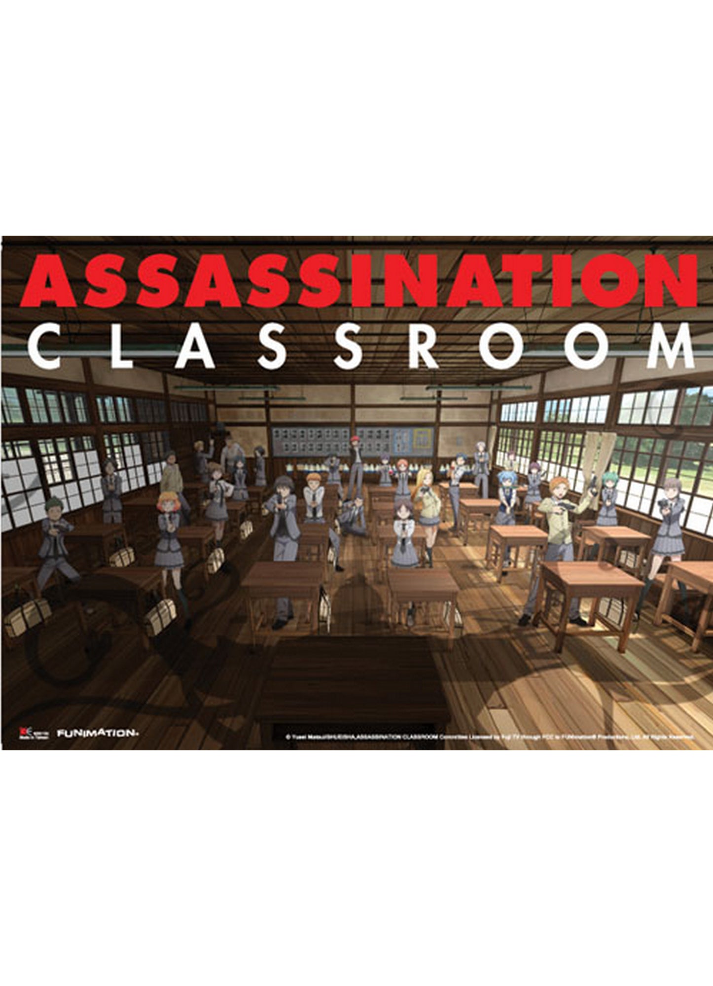 Assassination Classroom - Promo Art Special Edition Wall Scroll 18.5"W x 25.2"H