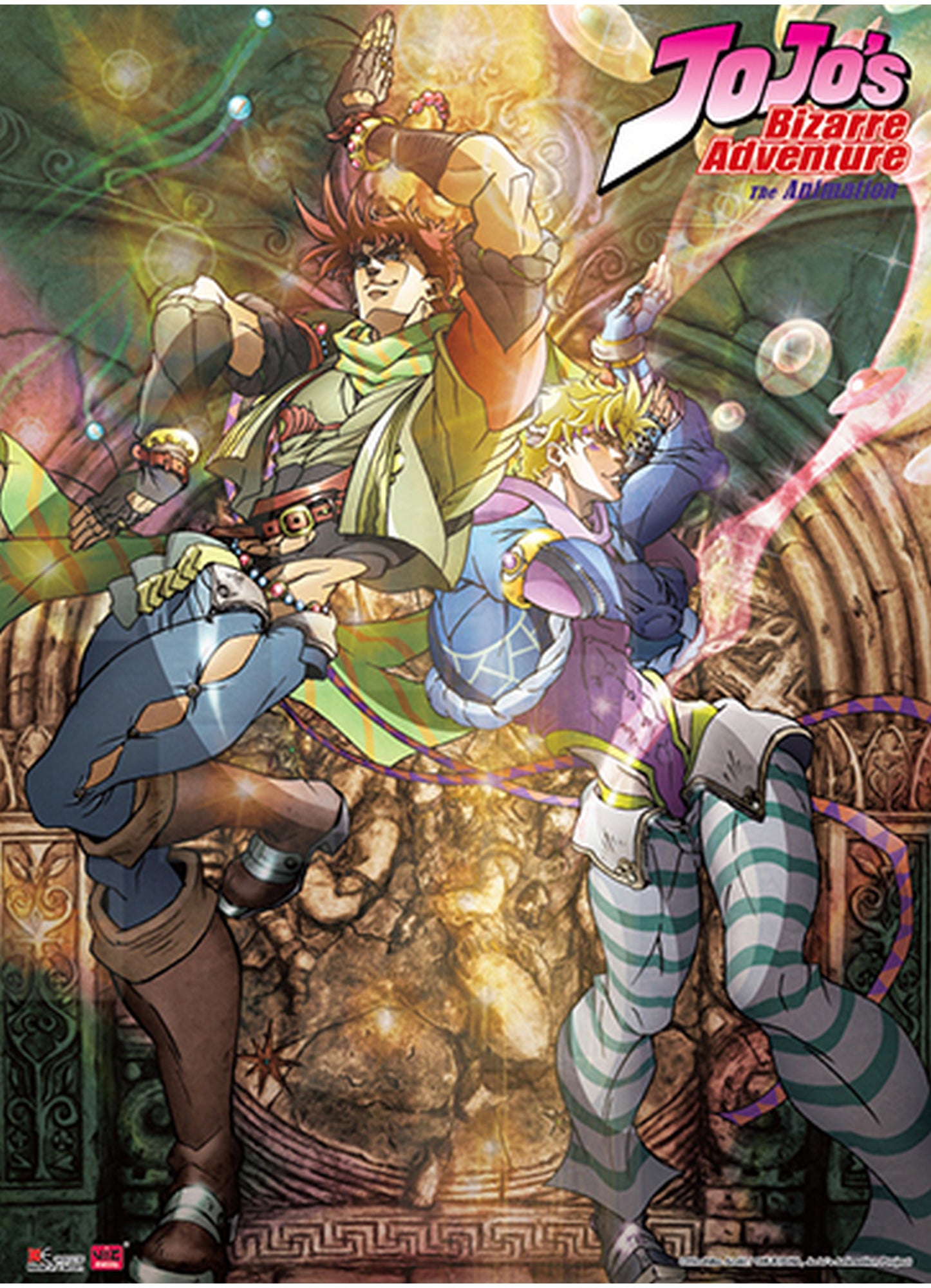 Jojos Bizarre Adventure - Key Art 01 Special Edition Wall Scroll 31"W x 43"H