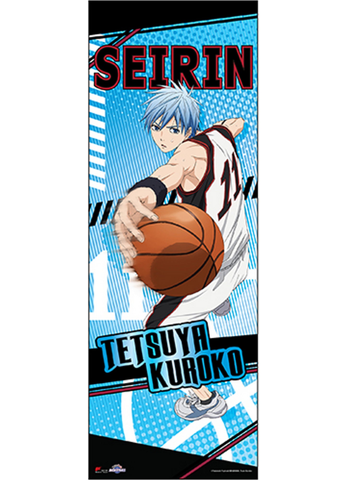 Kuroko's Basketball - Tetsuya Kuroko Human Size Se Wall Scroll 23.5"W x 67"H