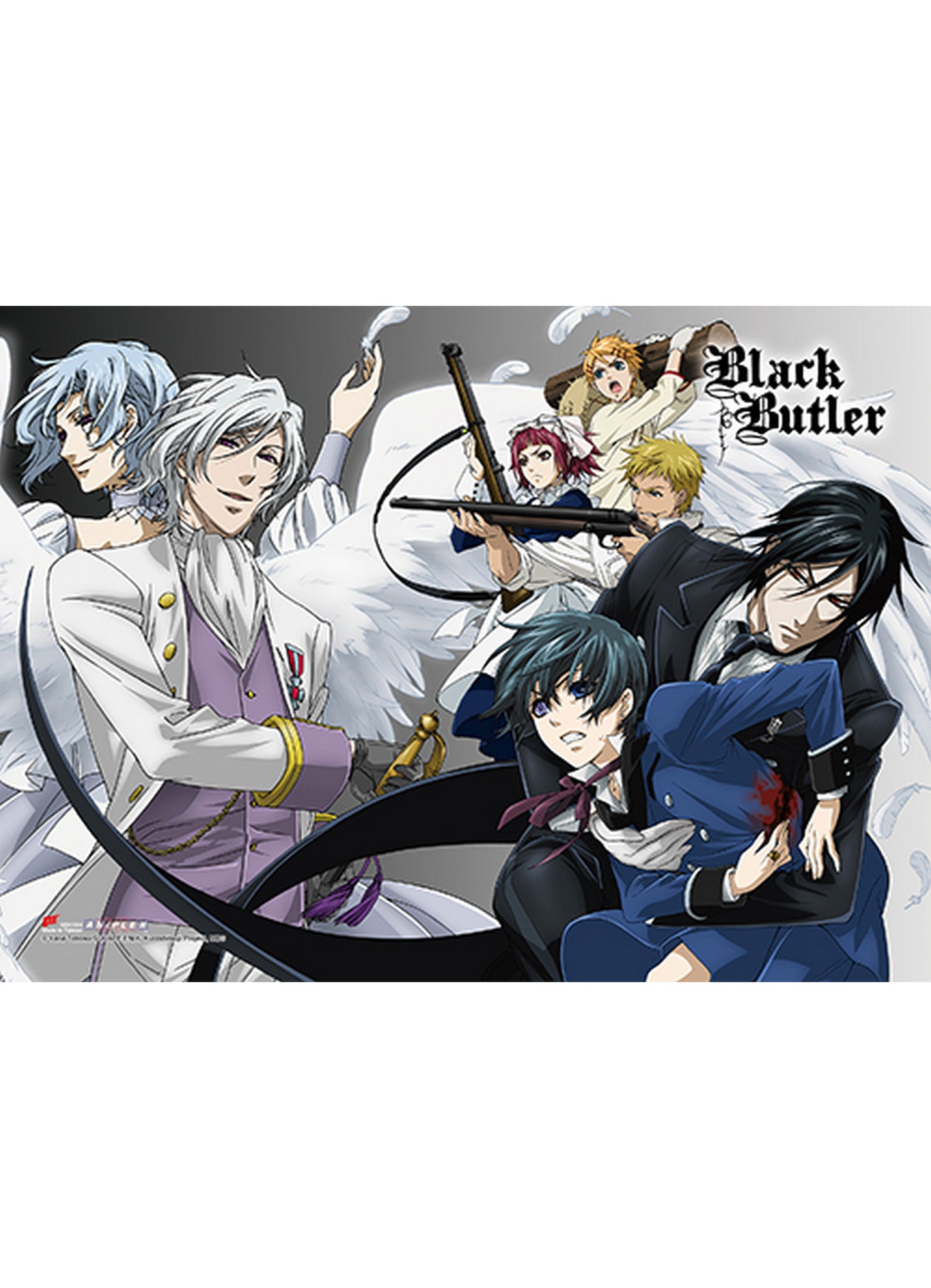 Black Butler - Group 2 Hi-End Wall Scroll 31"W x 43"H