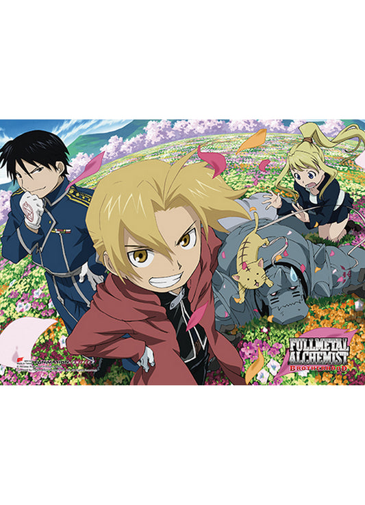 Full Metal Alchemist: Brotherhood - Group Hi-End Wall Scroll 31"W x 43"H