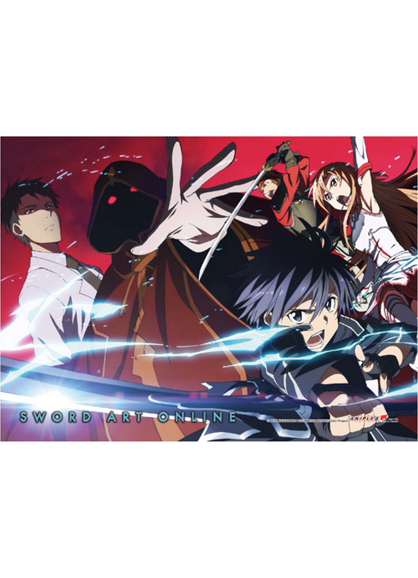 Sword Art Online - Group Hi-End Wall Scroll 31"W x 43"H