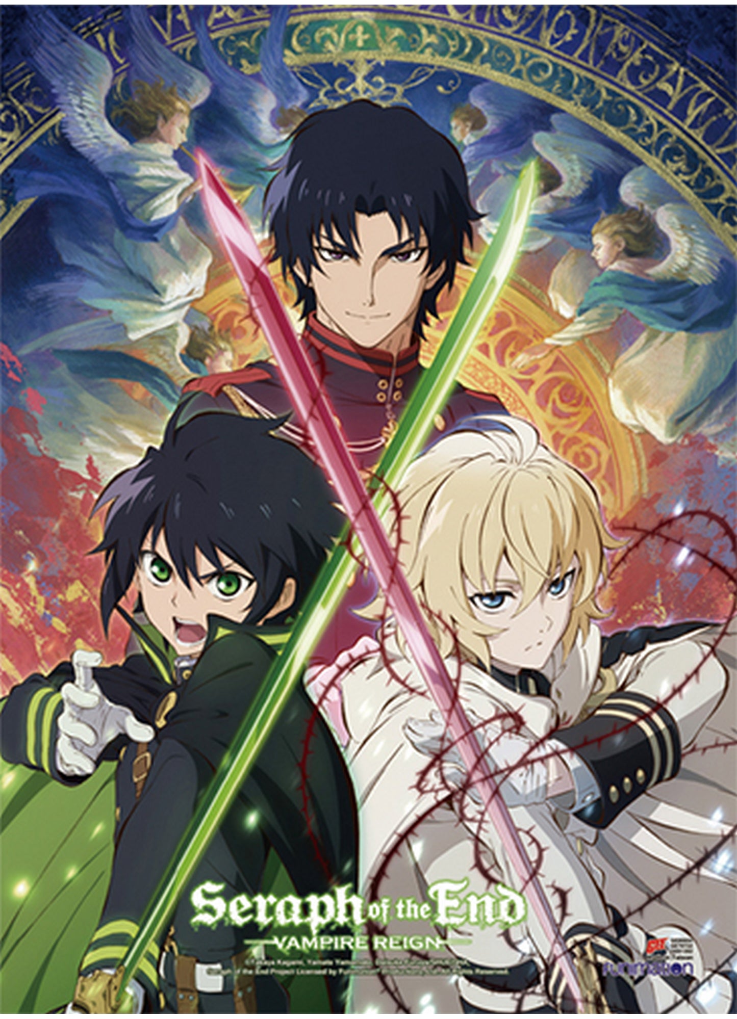 Seraph Of The End - Key Art 2 Hi-End Wall Scroll 31"W x 43"H