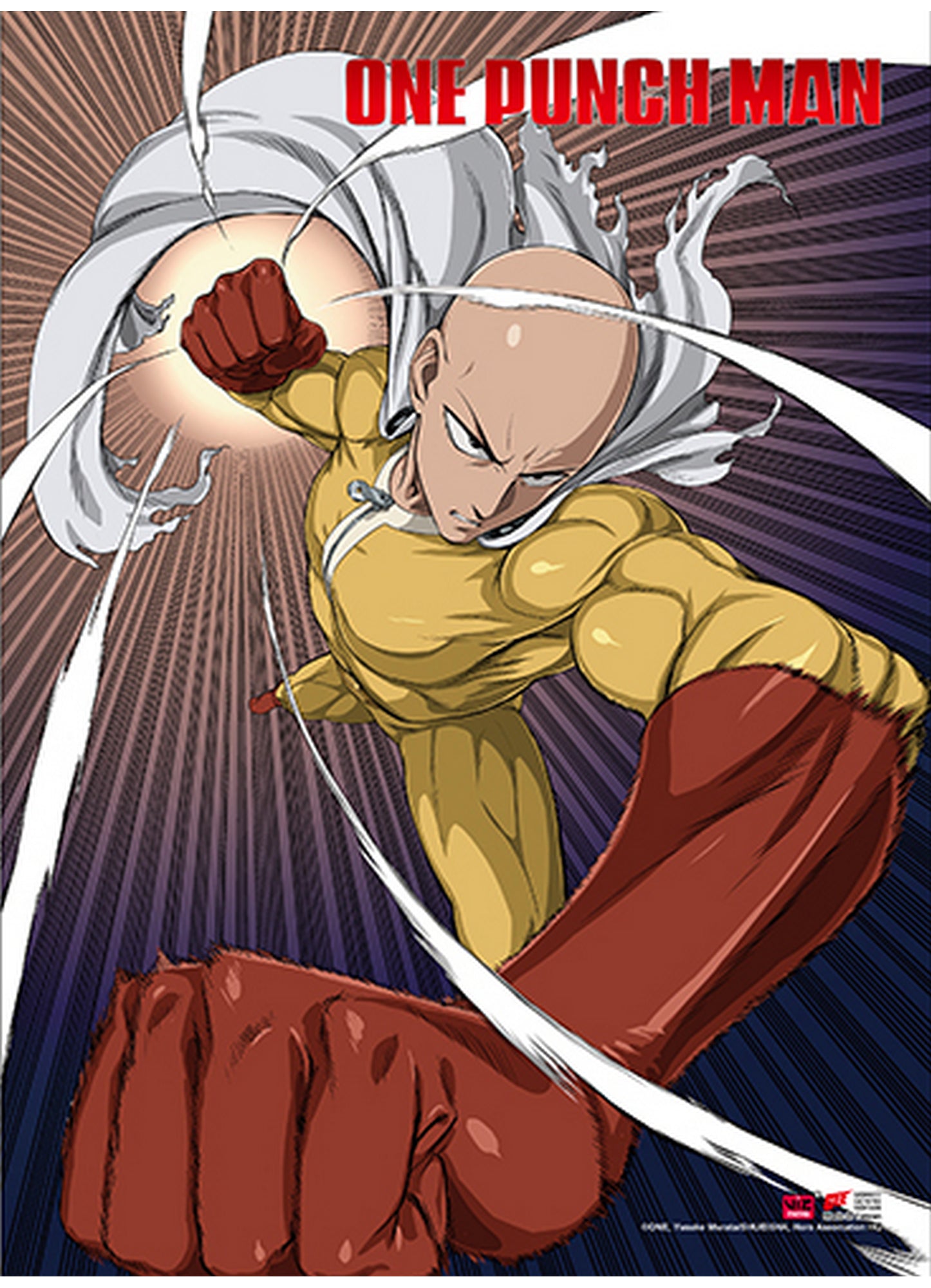 One Punch Man - Saitama 1 Hi-End Wall Scroll 31"W x 43"H