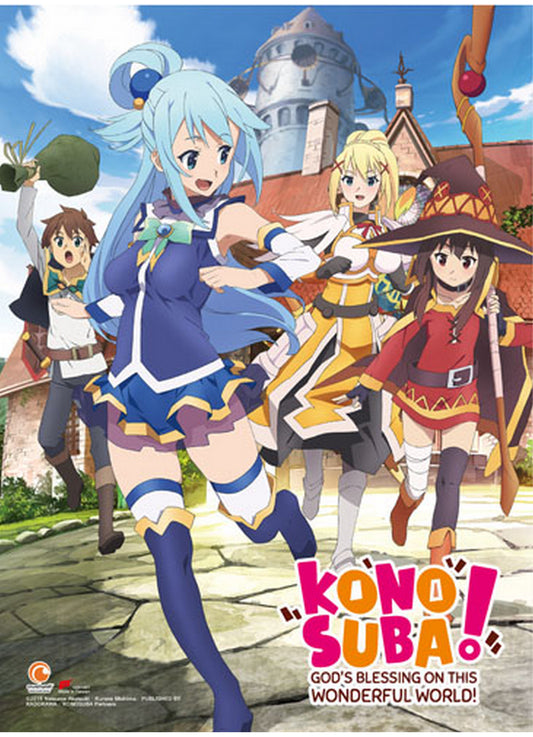 Konosuba - Key Art Hi-End Wall Scroll 31"W x 43"H