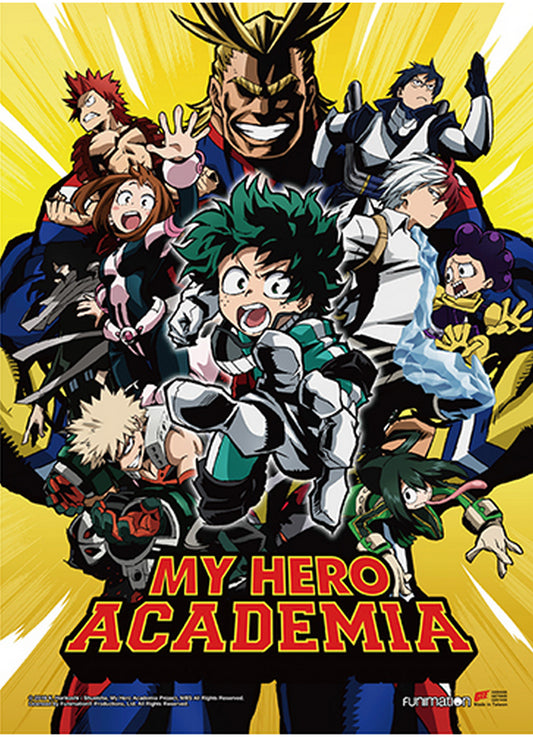 My Hero Academia - Key Art 1 Hi-End Wall Scroll 31"W x 43"H