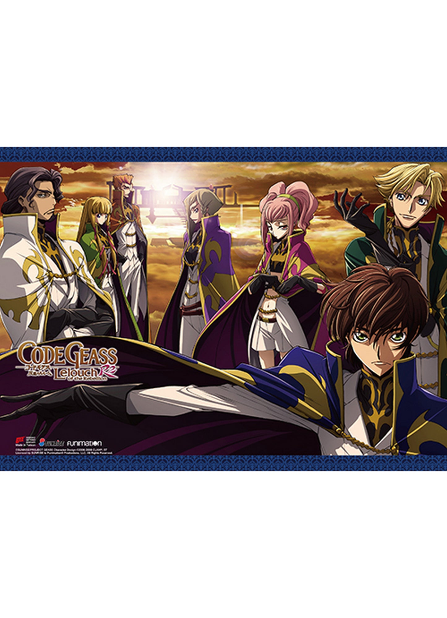 Code Geass R2 - Britannian Military Group Hi-End Wall Scroll 18.5"W x 25.2"H