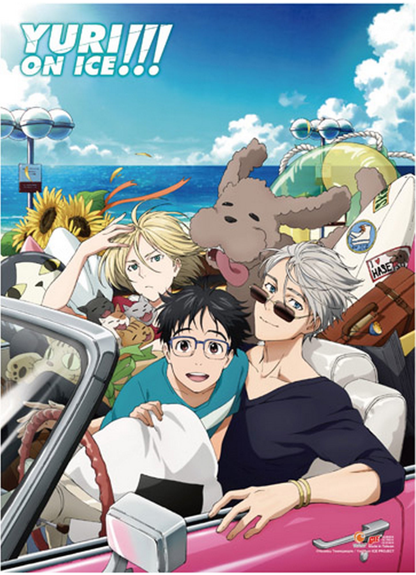 Yuri! On Ice - Summer Travel Hi-End Wall Scroll 31"W x 43"H