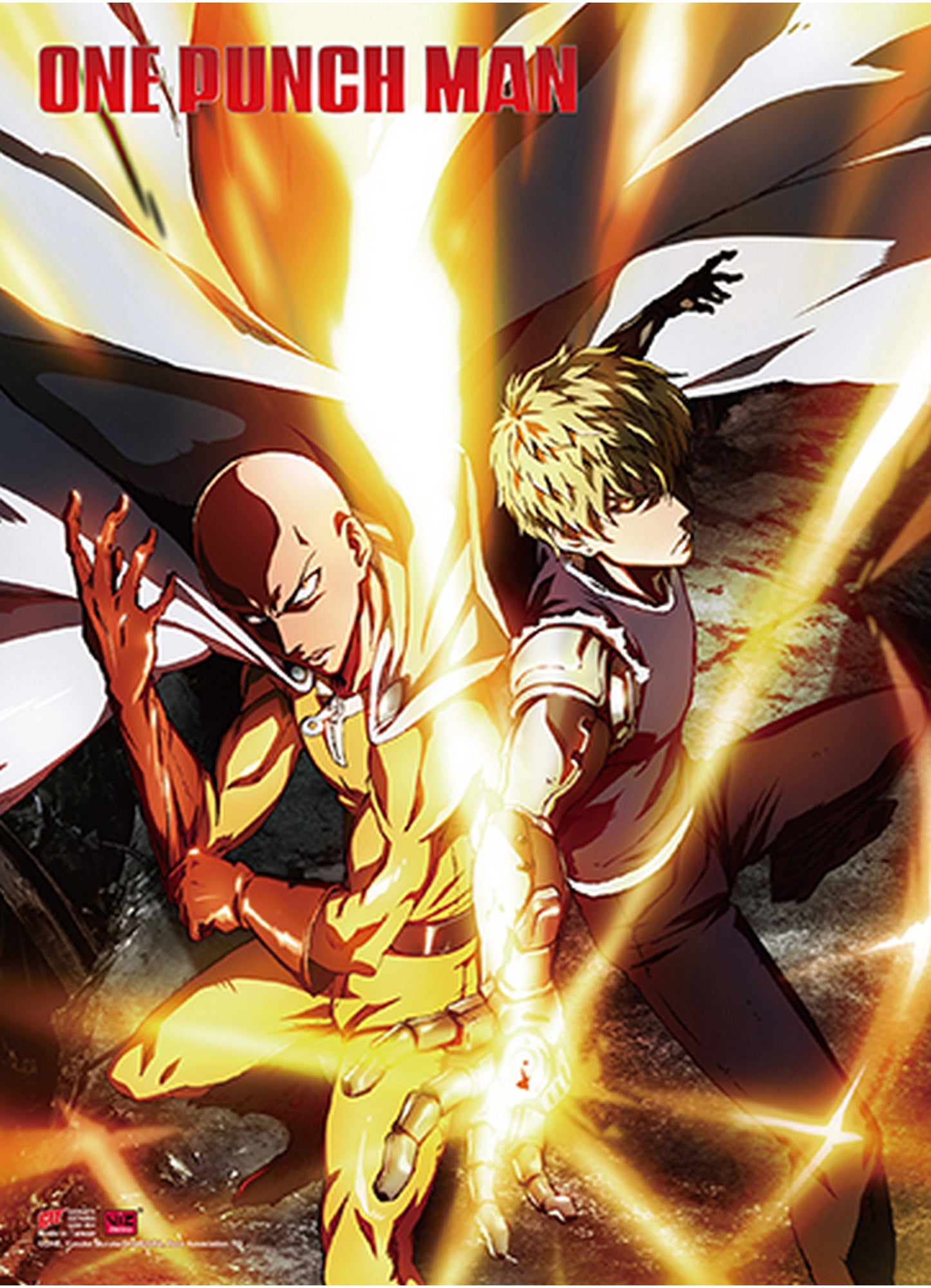 One Punch Man - Key Art 3 Hi-End Wall Scroll 31"W x 43"H