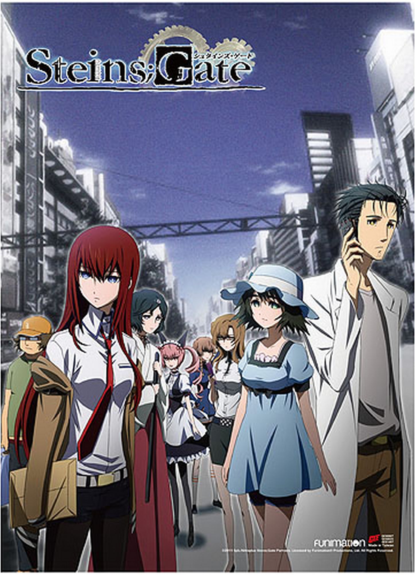 Steins;Gate - Key Art 2 Hi-End Wall Scroll 31"W x 43"H