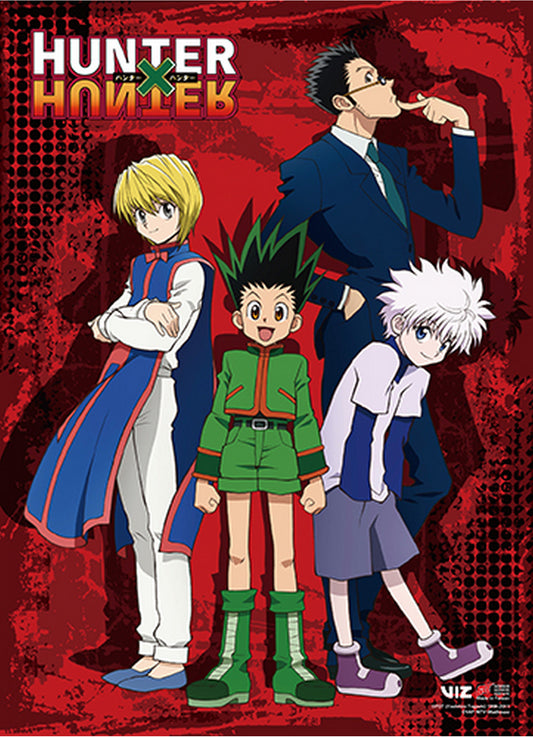 Hunter X Hunter - Key Art 1 Hi-End Wall Scroll 31"W x 43"H
