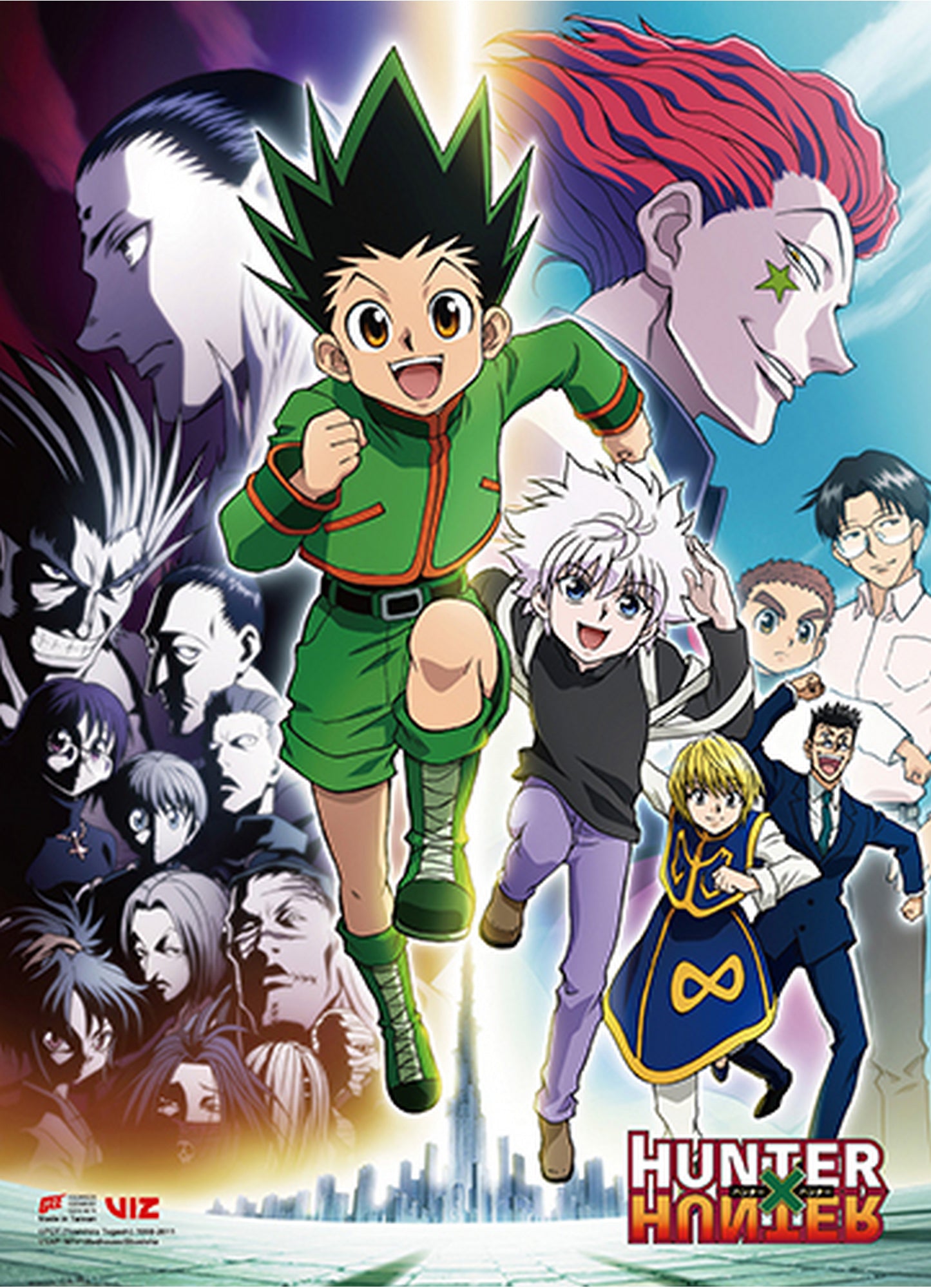 Hunter X Hunter - Key Art 2 Hi-End Wall Scroll 31"W x 43"H
