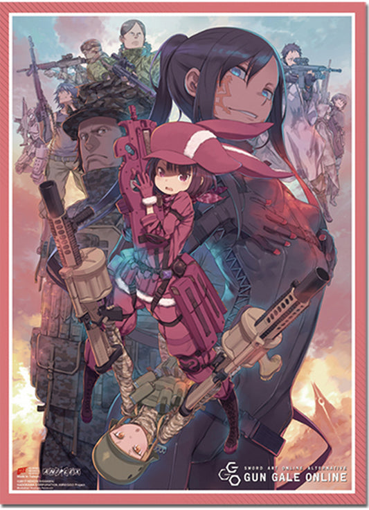 Sword Art Online Alternative Gun Gale Online - Key Art Hi-End Wall Scroll 31"W x 43"H