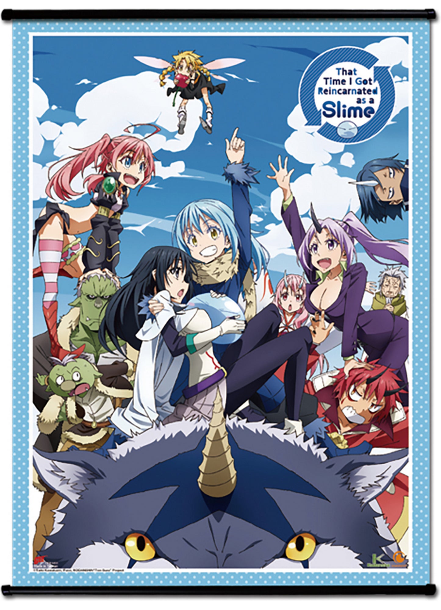 That Time I Got Reincarnated As A Slime - Main Key Art Hi-End Wall Scroll 31"W x 43"H