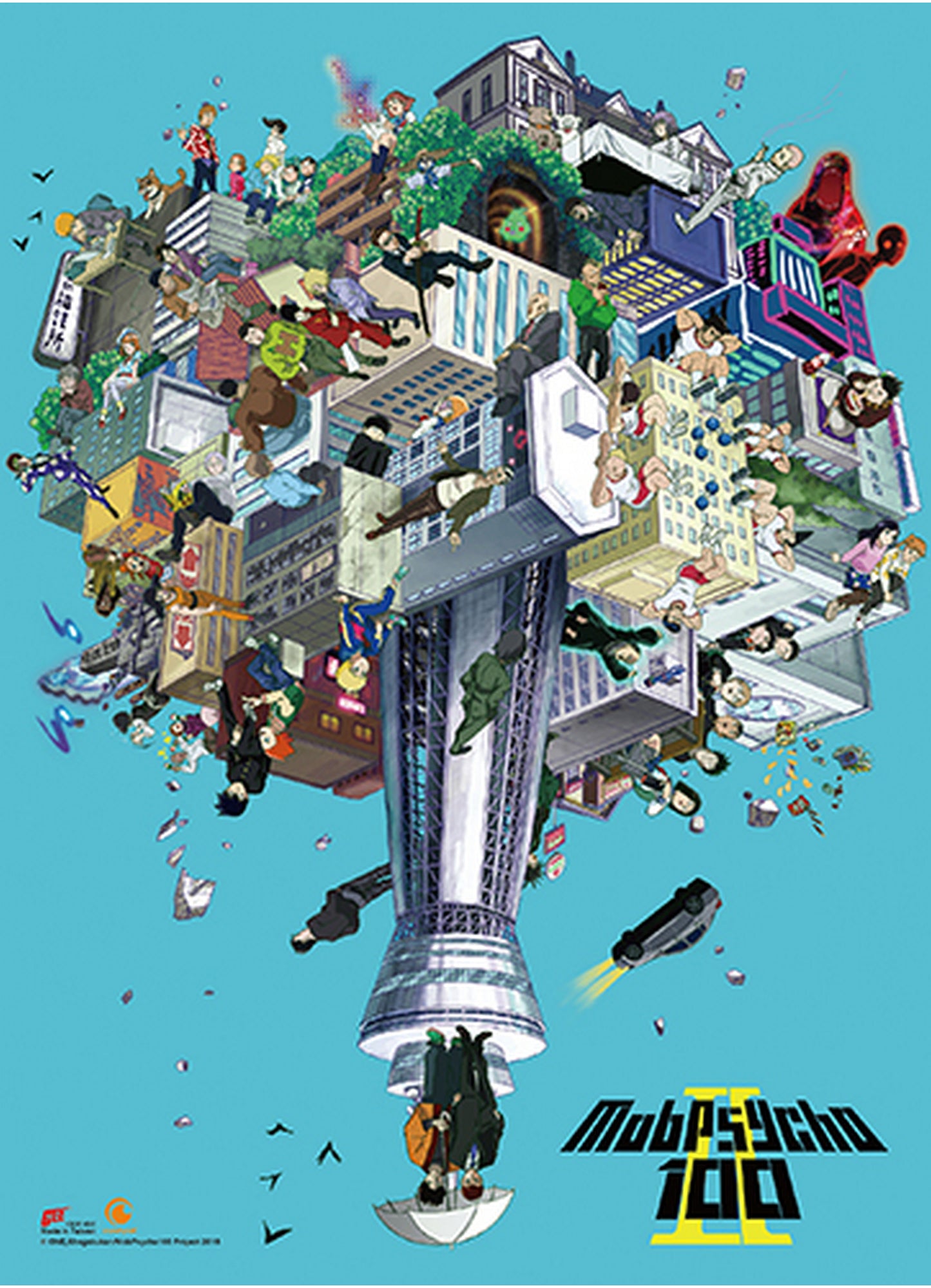 Mob Psycho 100 S2 - Key Art Hi-End Wall Scroll 31"W x 43"H