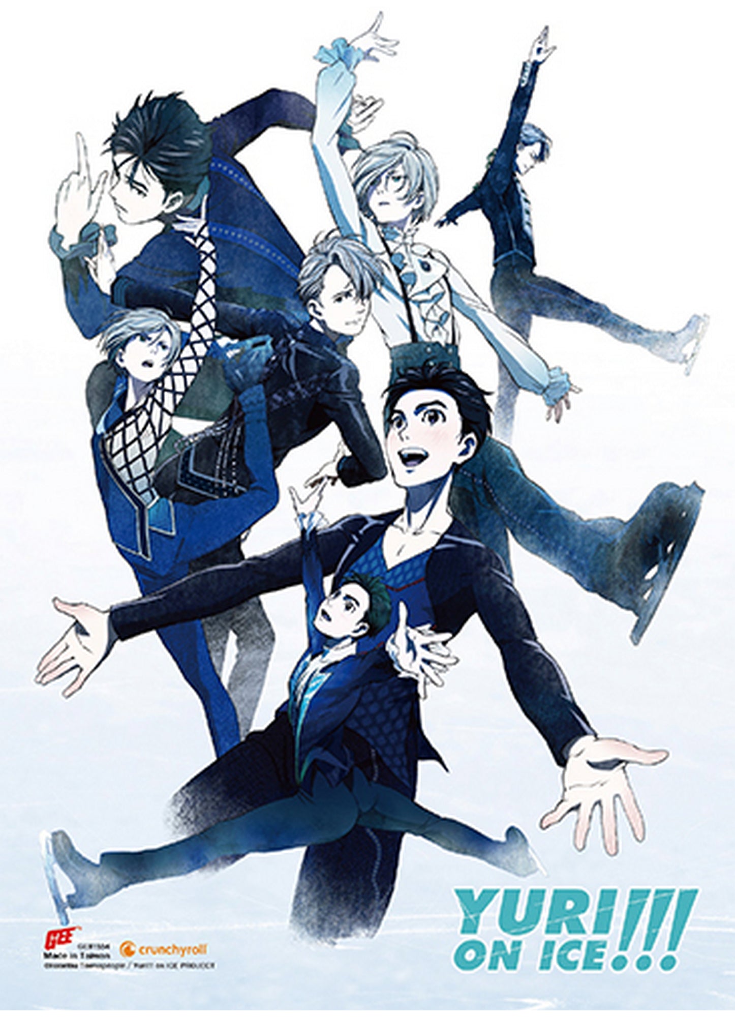 Yuri! On Ice - Key Art SS Wall Scroll 18.5"W x 25.2"H