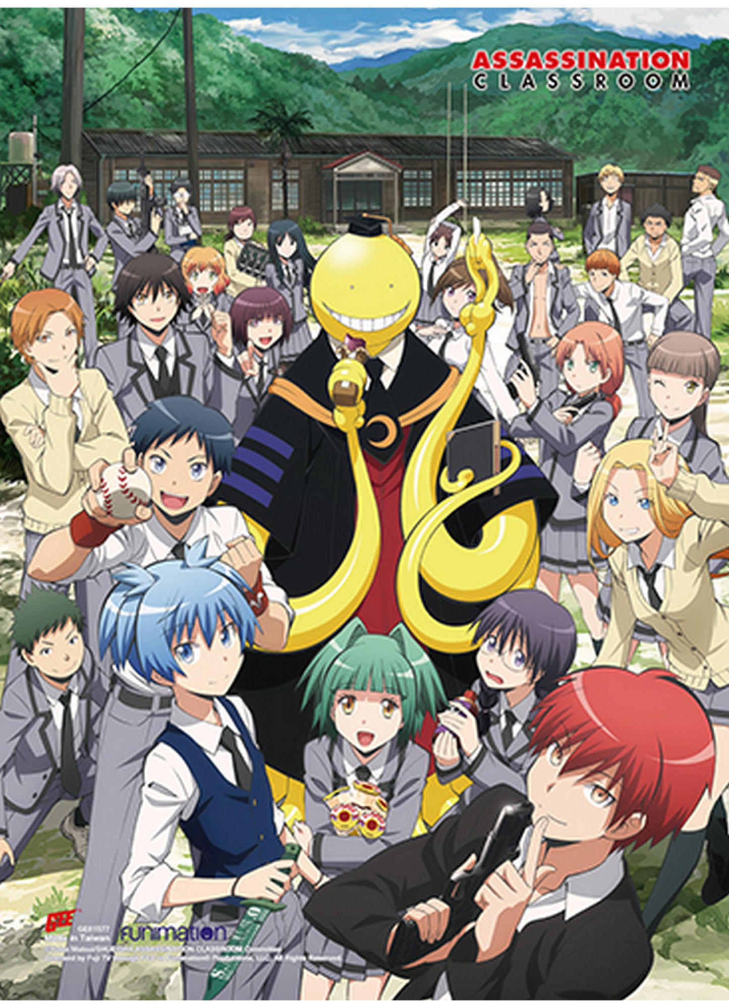 Assassination Classroom - Key Art SS Wall Scroll 18.5"W x 25.2"H