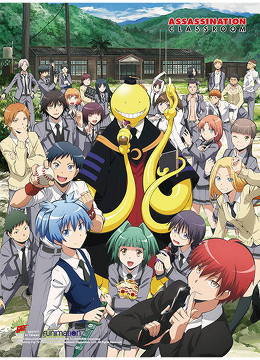 Assassination Classroom - Key Art SS Wall Scroll 18.5"W x 25.2"H