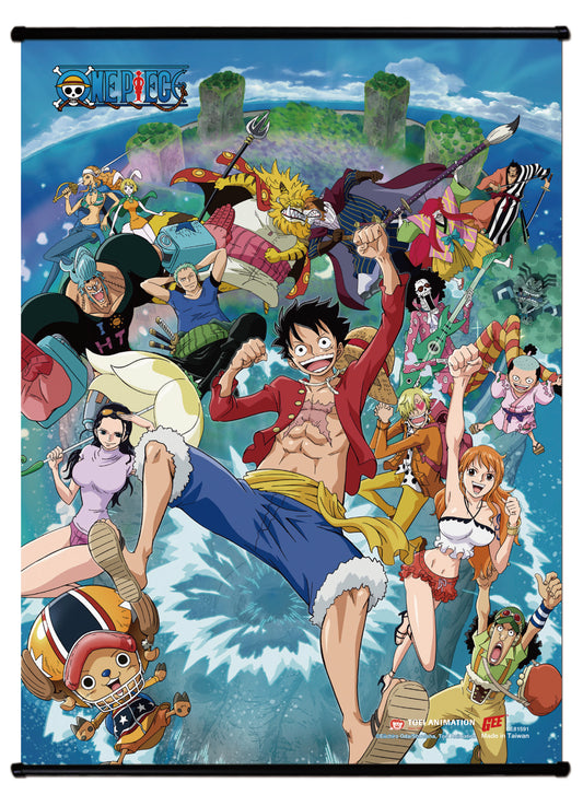 One Piece - 2017 Key Art SS Wall Scroll 18.5"W x 25"H