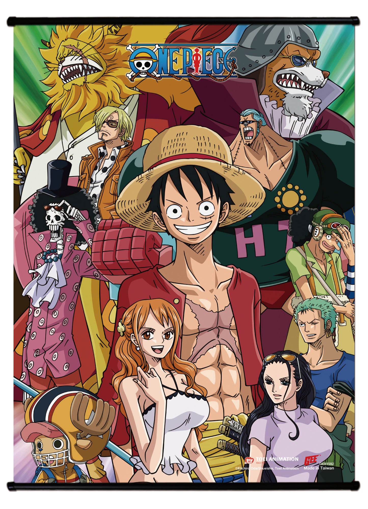 One Piece - 2017 Group #A SS Wall Scroll 18.5"W x 25"H