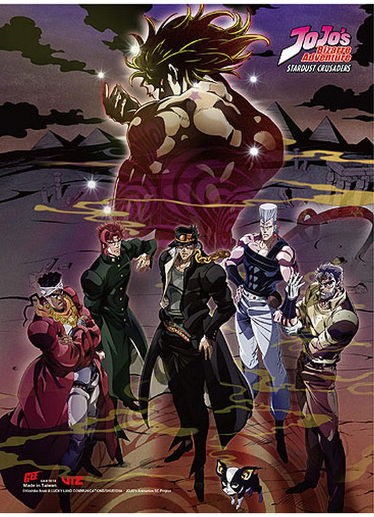 Jojos Bizarre Adventure - Key Art 2 SS Wall Scroll 18.5"W x 25.2"H
