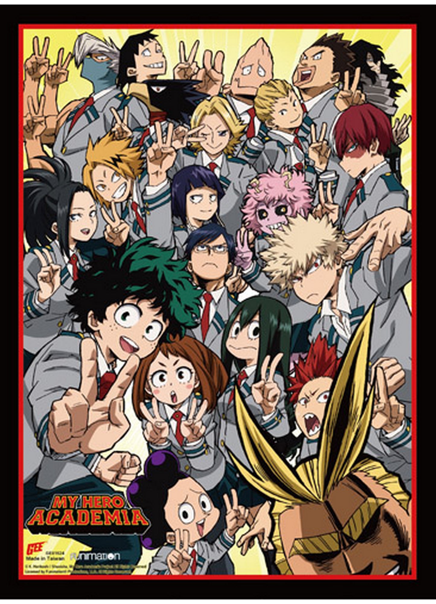 My Hero Academia S2 - Key Art 1 SS Wall Scroll 18.5"W x 25.2"H