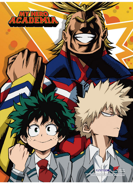 My Hero Academia S3 - Group Cheer Up SS Wall Scroll 18.5"W x 25.2"H