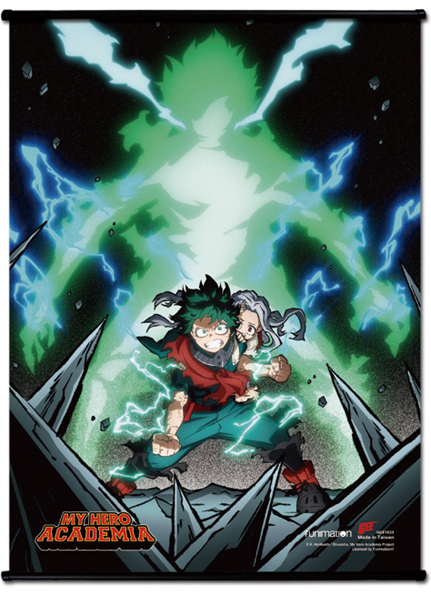 My Hero Academia S4 - Hero Intern Midoriya Izuku "Deku" SS Wall Scroll 18.5"W x 25.2"H