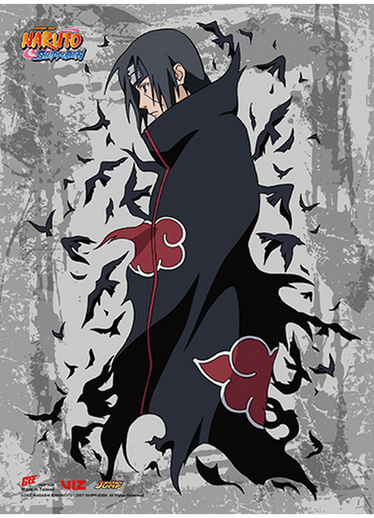 Naruto Shippuden - Itachi Uchiha SS Wall Scroll 18.5"W x 25.2"H