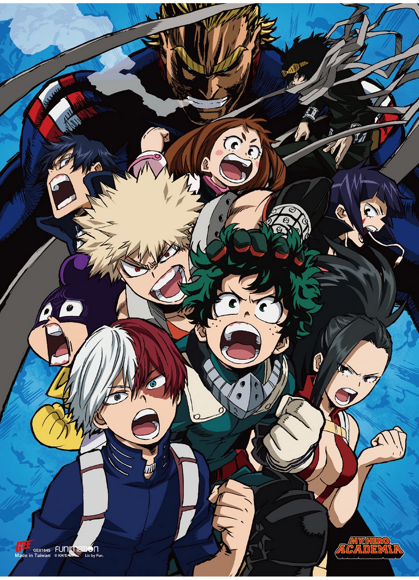 My Hero Academia S2 - Key Art #B SS Wall Scroll 18.5"W x 25.2"H