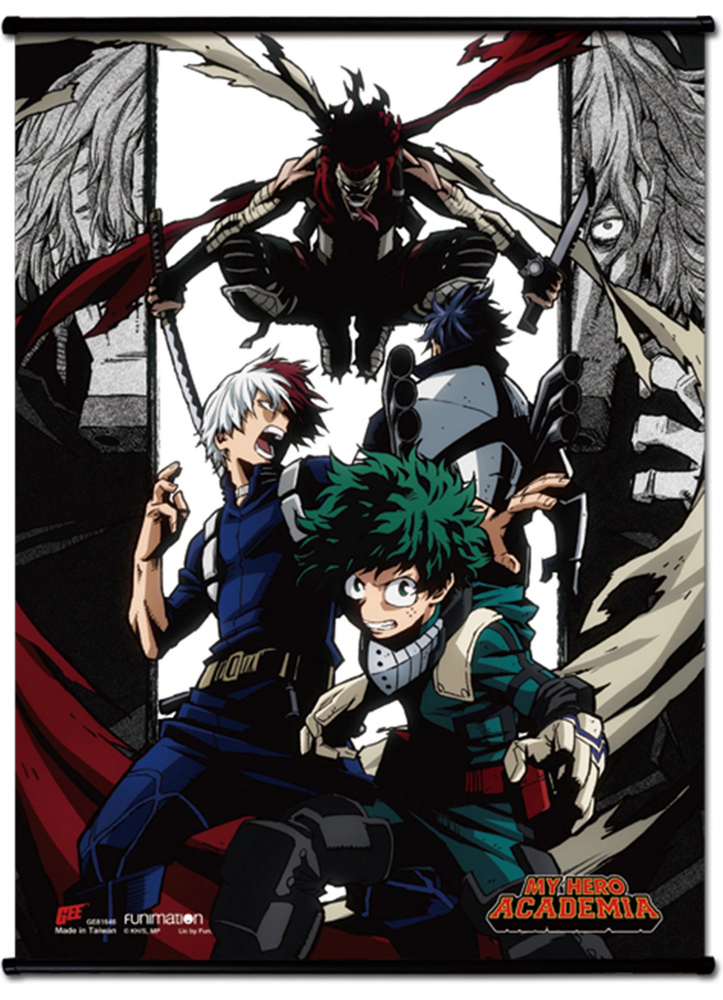 My Hero Academia S2 - Key Art #C SS Wall Scroll 18.5"W x 25.2"H