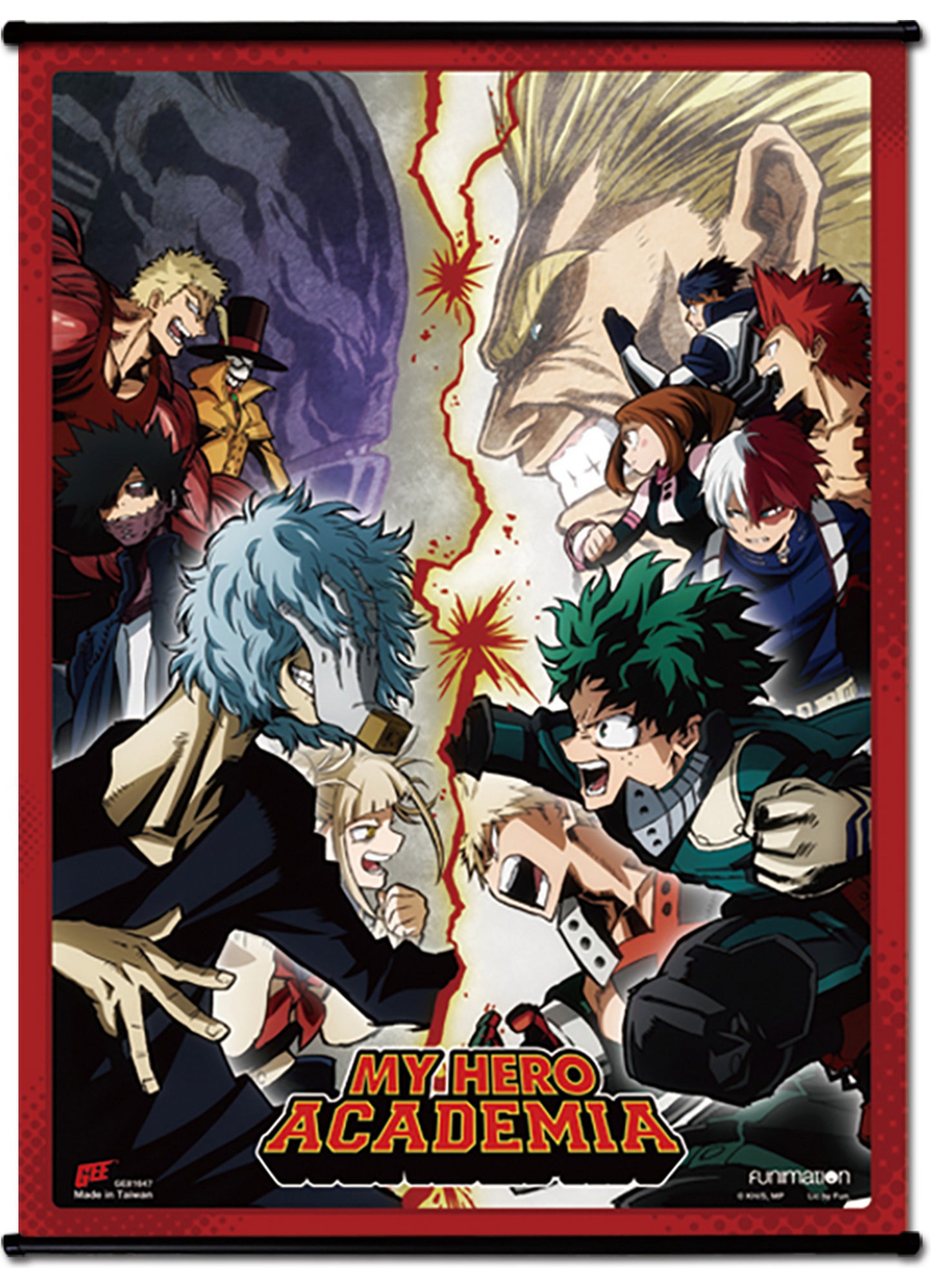My Hero Academia S3 - Key Art #A SS Wall Scroll 18.5"W x 25.2"H