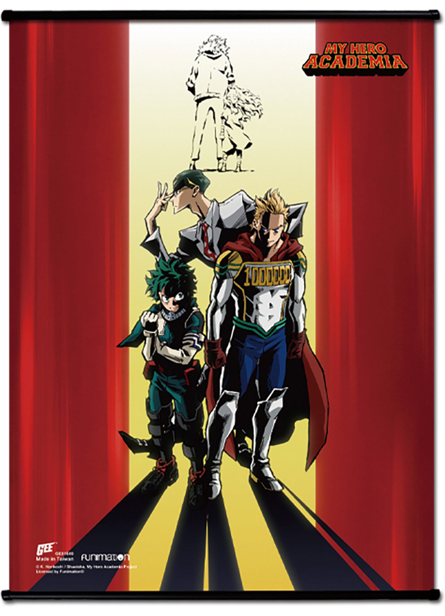 My Hero Academia S2 - Key Art #A SS Wall Scroll 18.5"W x 25.2"H