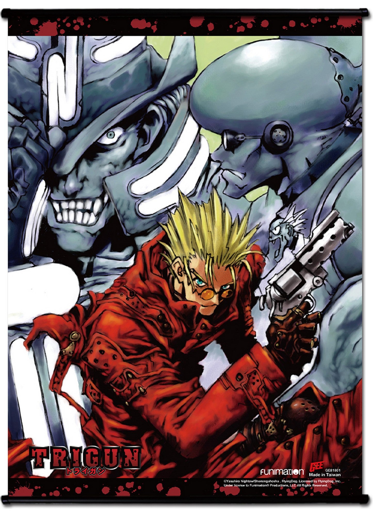 Trigun - Key Art #01 SS Wall Scroll 18.5"W x 25.2"H