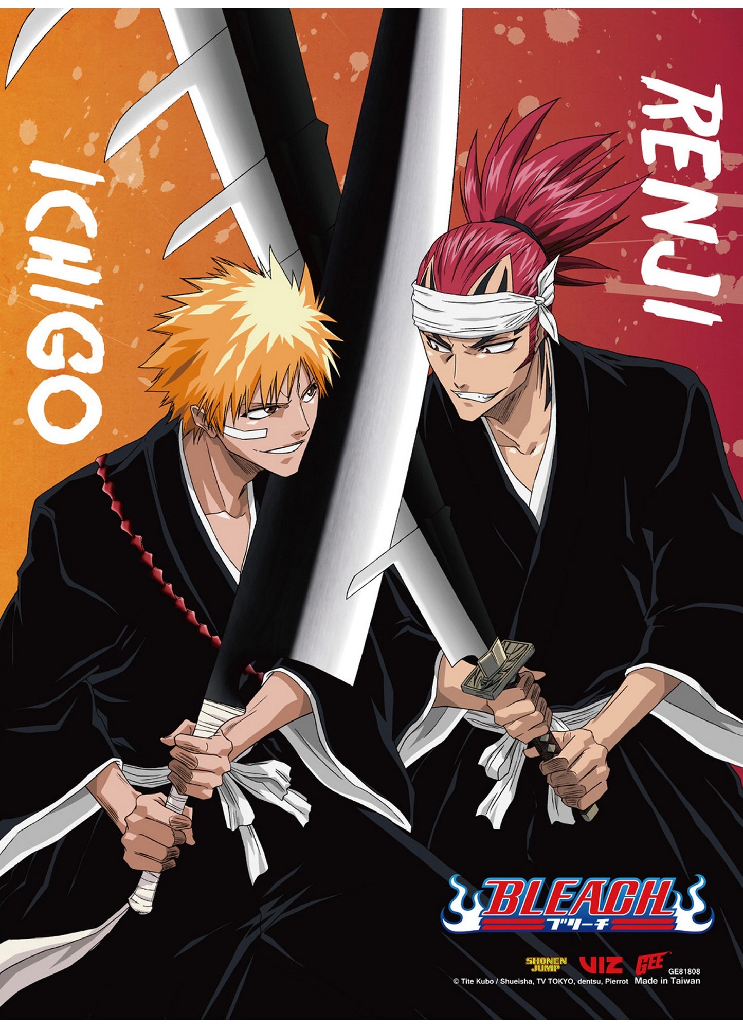 Bleach - SS Wall Scroll 18.5"W x 25.2"H