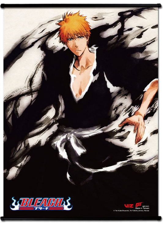 Bleach - Ichigo Kurosaki Brush Style SS Wall Scroll 18.5"W x 25.2"H
