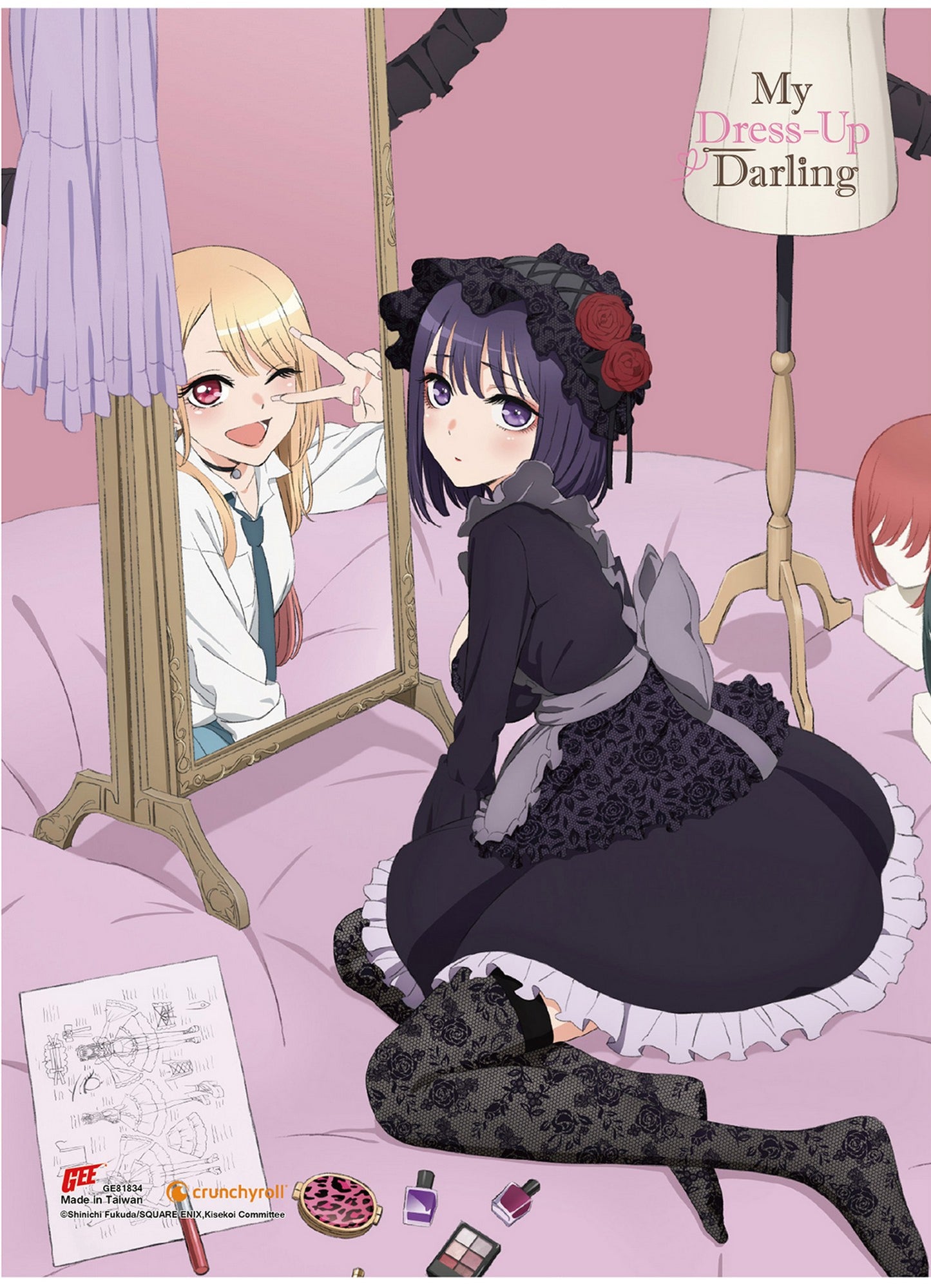 My Dress-Up Darling - Marin Kitagawa SS Wall Scroll 18.5"W x 25.2"H